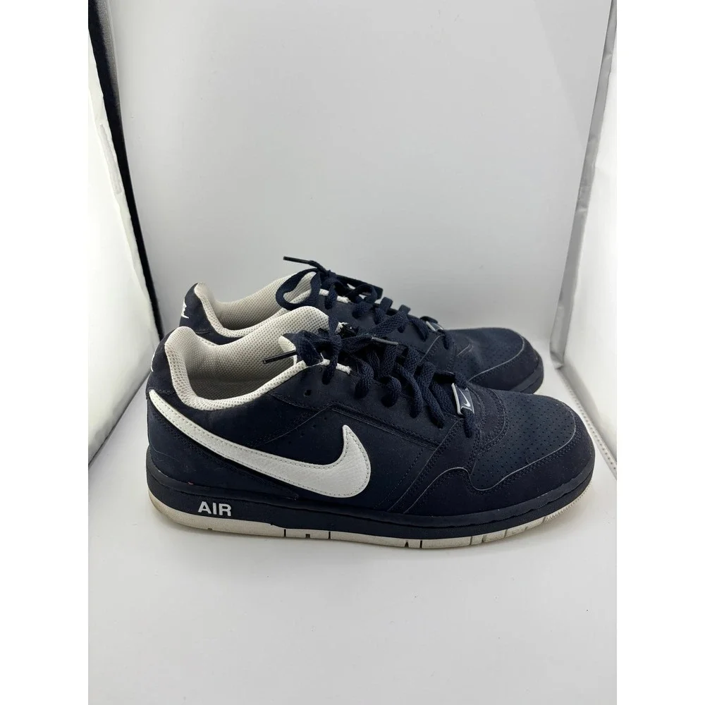Nike Air Prestige III Low Navy Blue White Mens Sneakers Size 9.5